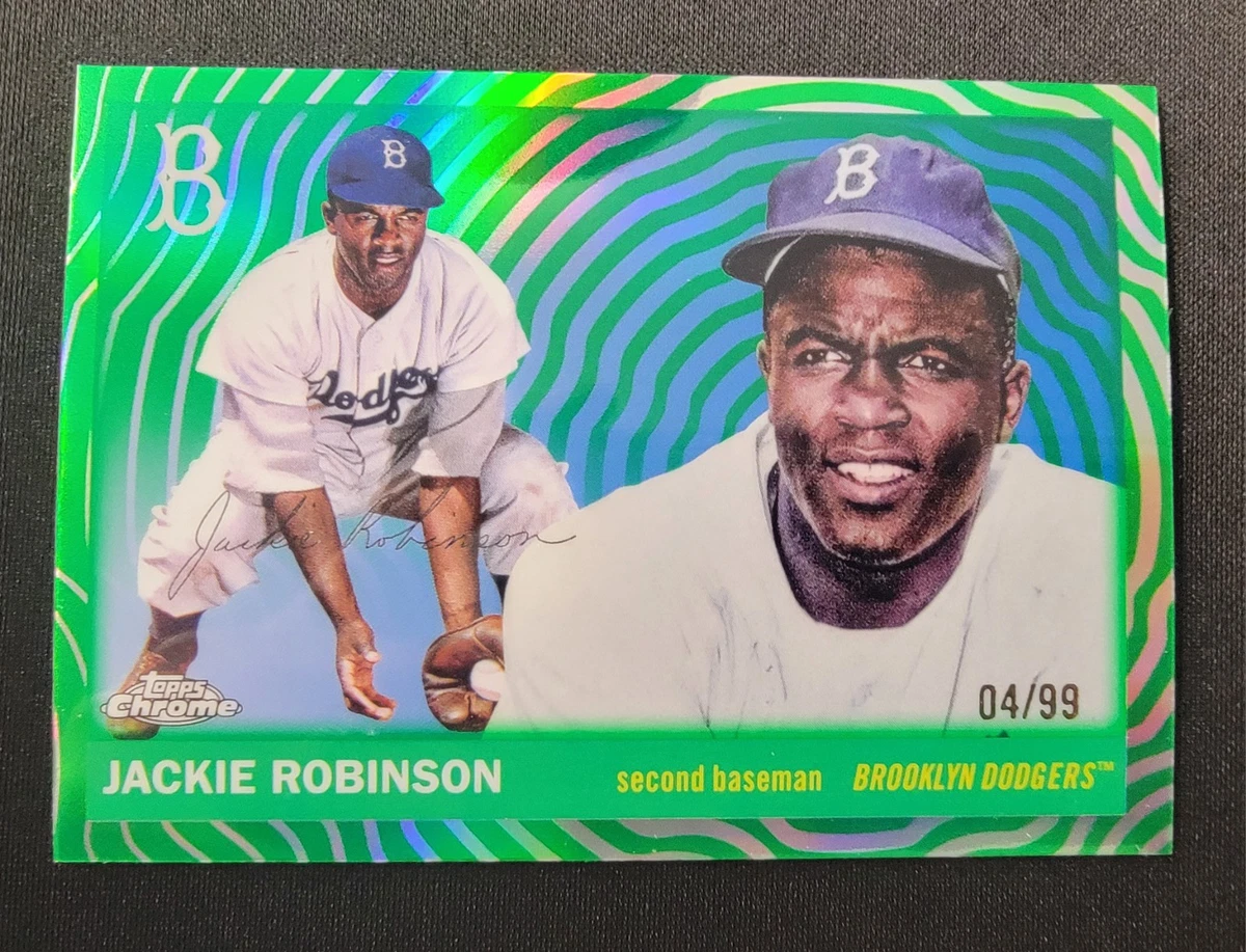 Jackie Robinson Baseball Serial Numbered Sports Trading Cards