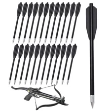 36X Crossbow Bolts 6.3" Plastic Arrows  Hunting Mini Archery Pistol 50-80lbs NEW