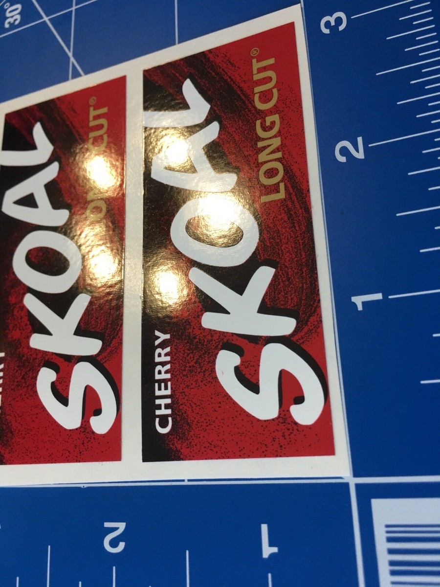 Skoal Long Cut Cherry Banned Skoal Peach Long Cut Dip (Sweet Peach Flavor  Snuff Box