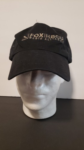 HBCU Alliance FOX Media Black Adjustable Hat Cap Our Stories Our Voices