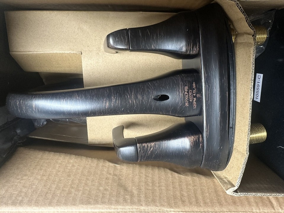 Delta Portwood Centerset 2Handle Bathroom Sink Faucet Bronze 34449923200 eBay