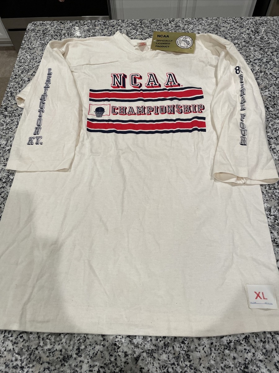 Vintage 1985 NCAA Championship 3/4 Sleeve T Shirt XL NWT New 