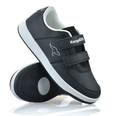 Jungen Kinder Kinder Neu Freizeit Touch Strap Schule Sport Gym Turnschuhe Schuhe Größe