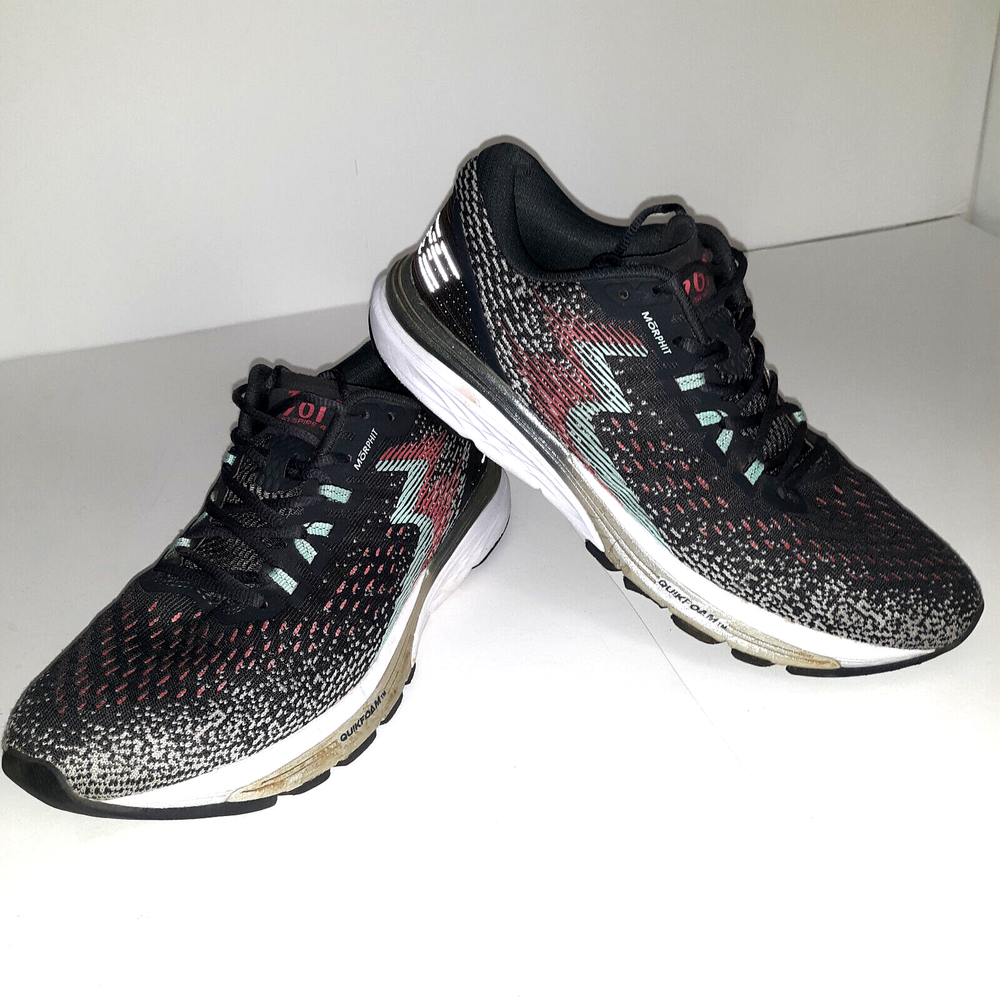 361 Degrees Spire 4 Womens Running Athletic Shoes Size 10.5 Ebony/Glass Reflects