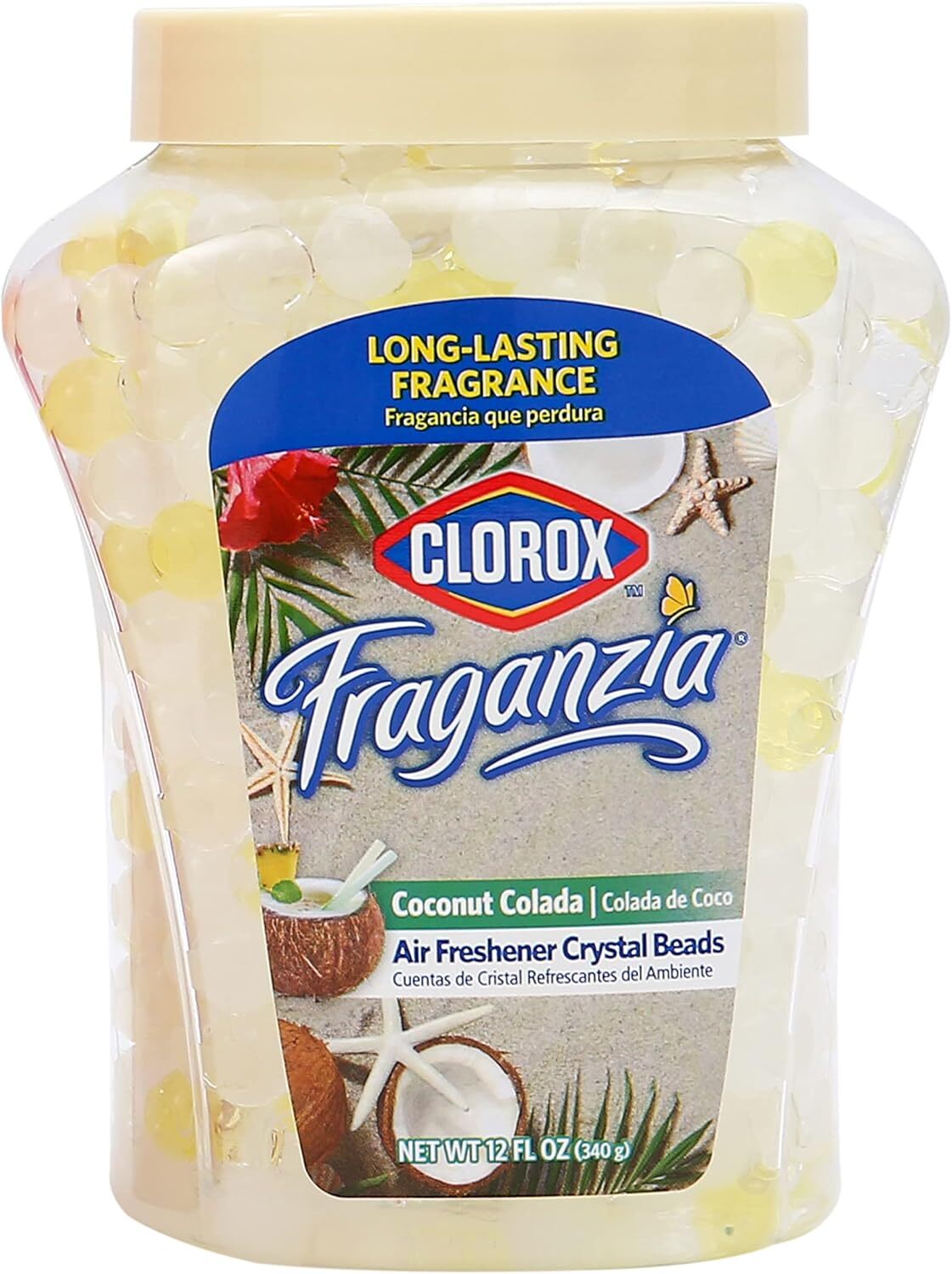 Clorox Fraganzia Air Freshener Crystal Beads Coconut Colada 12oz | USA