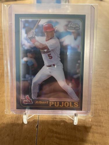 2001 Topps Chrome Traded Albert Pujols T247 Rookie Card RC EBay