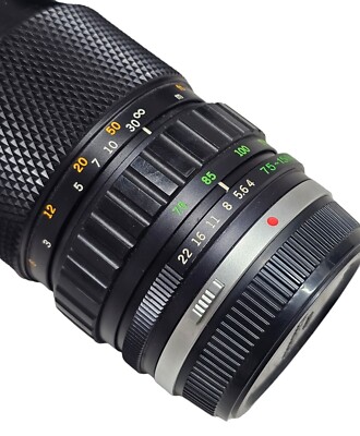 Olympus OM-System Zuiko Auto-Zoom 1:4 f=75-150mm Lens Made in