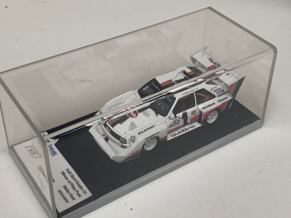 1/43 Minichamps Audi Sport Quattro S1 1987 Pikes Peak Winner 1/43 Minichamps Audi Sport Quattro S1 1987 Pikes Peak Winner