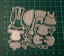 Reindeer Baking Metal Die Cutter Build up Christmas Animal Deer,Elk Cutting Die