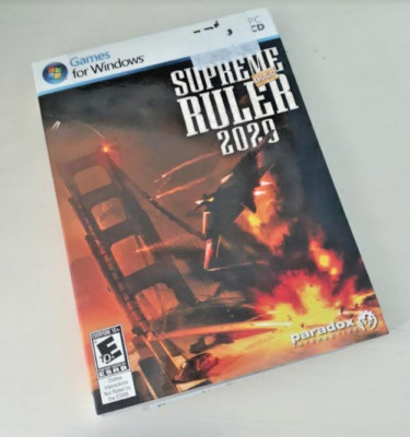 Supreme Ruler 2020: Gold (PC, 2009) - factory sealed