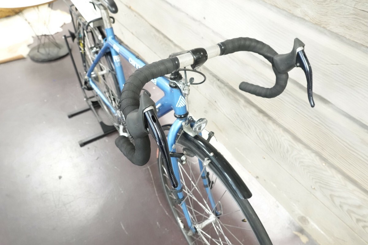 Sacoche Vélo Vintage Cannondale Toot Bleue - Pour Siège Ou Guidon, Années 80, Occasion Fonctionnelle