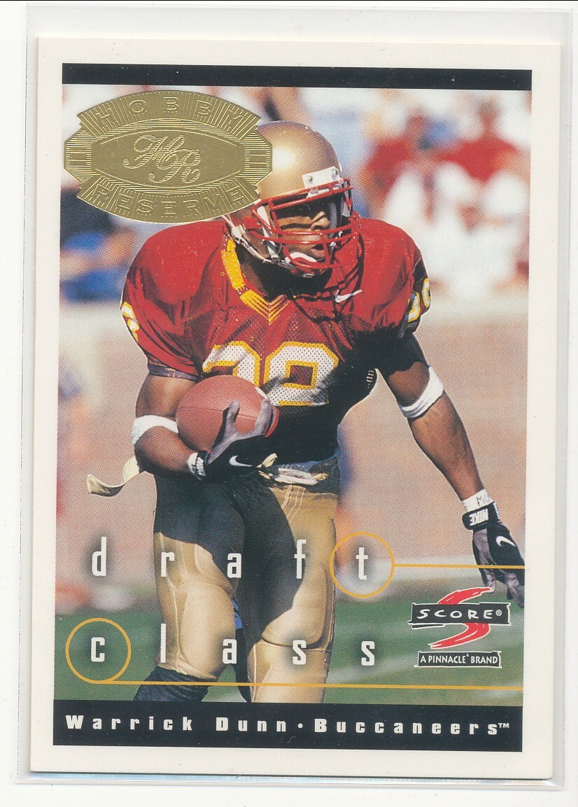 1997 Score - Draft Class Warrick Dunn #276 Showcase Series (RC) for ...