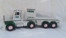 Hess gasoline flatbed toy truck, work, with sounds and lights