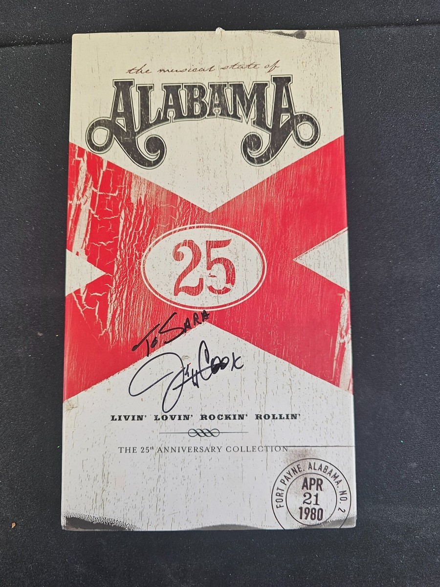 ALABAMA Livin Lovin Rockin Rollin 25th Anniversary CD BOX SET