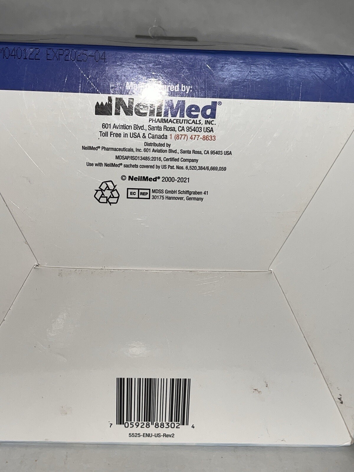 NeilMed HydroPulse Neo Multi-Speed Electric Pulsating Nasal Sinus Irrigation NOB