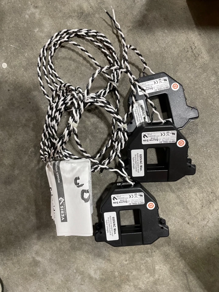 SQUARE D H6810-100A-3V  SPLIT CORE CURRENT TRANSFORMER 3 in box NEW - Image 3 of 3