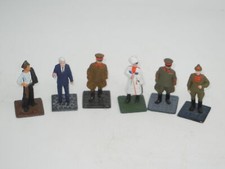 Lot of 6 Russian Lead Soldiers General Navy Cossack