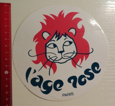 Aufkleber/Sticker: I'age rose - Paris (300317176) 