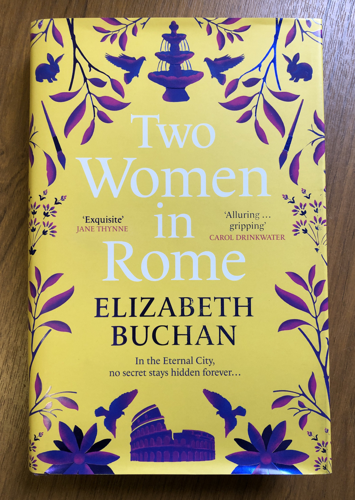 Two Women in Rome by Elizabeth Buchan (Hardcover, 2021)