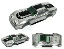 1pc AFX-tras Aurora HO A/P A Production Chevy Corvette BODY Fit AFX CANDY Silver