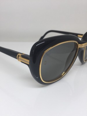 black and gold cartier sunglasses
