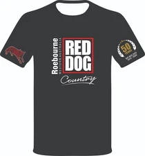 Red Dog T Shirt Roebourne WA- 50 years RIP Anniversary 1979 - 2029 version 2
