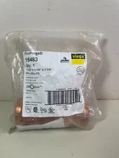 Viega 15483 ProPress 1-1/2" x 1-1/4" x 1-1/4" Copper Press Tee