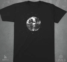 DISCO BALL DEATH STAR   T SHIRT  CLASSIC DJ RECORDS COLLECTOR HOUSE MUSIC EDM