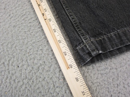 Vintage Bugle Boy Jeans Mens W 36 L 30 Black Carpenter Adult Workwear 90s - Picture 10 of 20