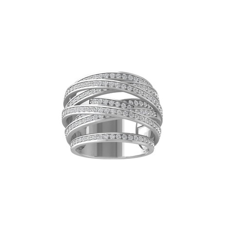 Anillo de plata esterlina de 1,5 quilates redondo de diamantes cultivados en laboratorio talla 7 regalo para mujer