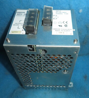 Omron S8PS-30024C AC100-240V 5.4A Power Supply + 1 Year Warranty