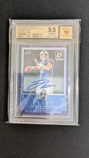 2018 Donruss Optic Josh Allen Rookie Elite Series Auto Purple Stars /50 BGS 9.5