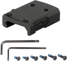 Red Dot Mount Plate Adapter for Holosun 407K/507K for Glock 43X 48 MOS