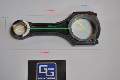 original Mercedes OM651 Pleuelstange Pleuel A6510300020 W204 W212 W906 2.2CDI