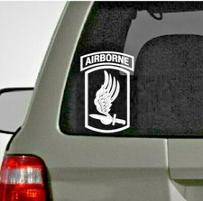 173rd AIRBORNE BRIGADE SKY SOLDIERS Vinyl Window Decal Sticker