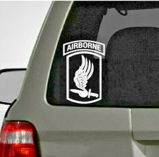 173rd AIRBORNE BRIGADE SKY SOLDIERS Vinyl Window Decal Sticker