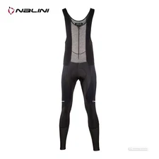 Nalini ERGO XWARM Thermal Winter Bib Tights : BLACK