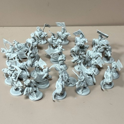 Lot Dwarf Elves Gondar Leader Warriors War of the Ring Board Game Minis TRPG - Picture 1 of 7