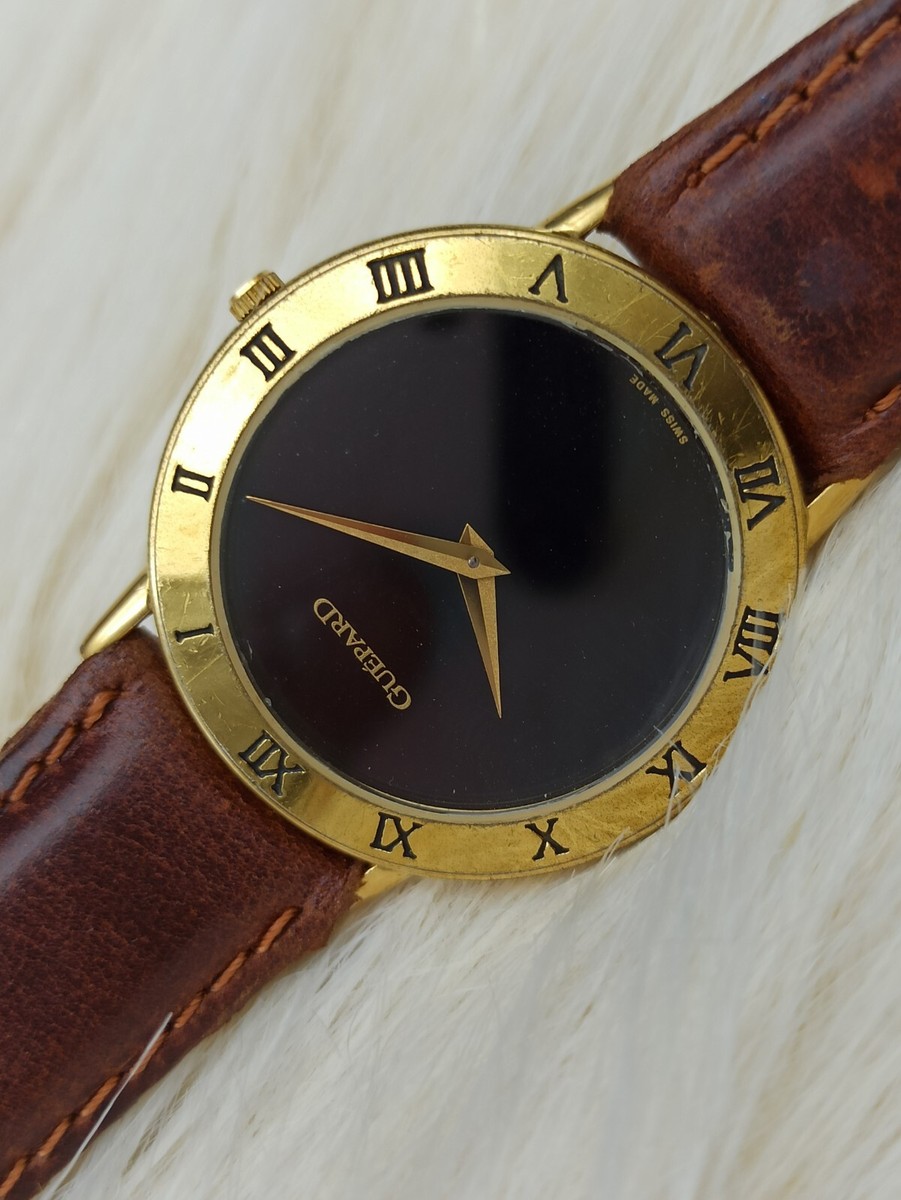 18K使用】©️1990 ヴィンテージ ゴールド アナログ時計 gupard