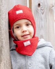 Pickapooh Jack Mütze Wollwalk für Babies und Kinder : Versch. Farben,  Gr.48-54