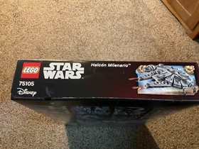 New in box Lego Star Wars Millennium Falcon.  75105.  RETIRED.