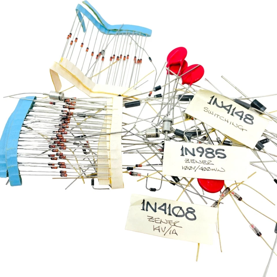 批发各种 Vishay Zener 二极管、开关二极管、电阻器 1N4108 1N985 — 第 4/4 张图片