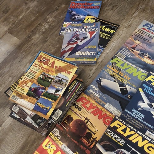Huge Aviation Airplane Magazine Lot Of 45 - 1990’s Flying, Plane & Pilot, + More - Bild 2 von 17