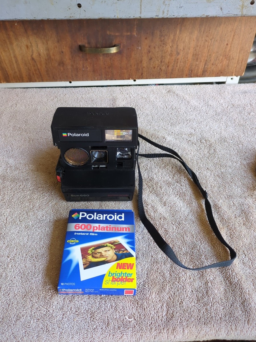 Polaroid 600 Camera Polaroid Sun 660 Autofocus Film Vintage