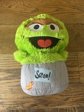 Classic Sesame Street Oscar The Grouch Plush 10-12 , Toy Factory