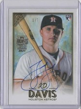 2021 Topps Archives Signature Series J.D. Davis #TBA J.D. Davis   1/7