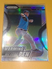CARDINALS MATTHEW LIBERATORE 2020 PANINI PRIZM WARMING IN THE PEN SILVER #WIP-11