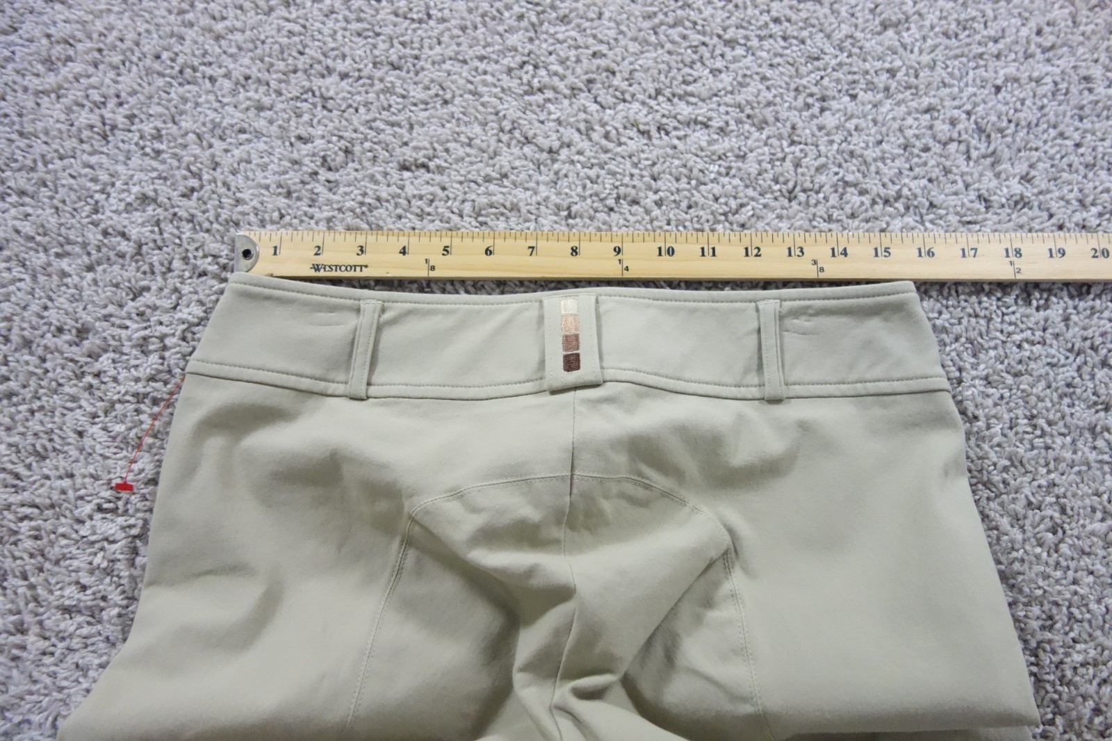 Alexus Smartpak Pants Womens 28 Beige Breeches Equestrian Riding Performance