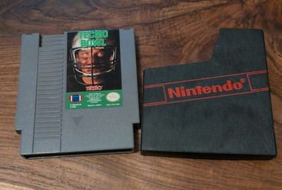 Tecmo Bowl NES Nintendo Original Cartridge UNTESTED Authentic