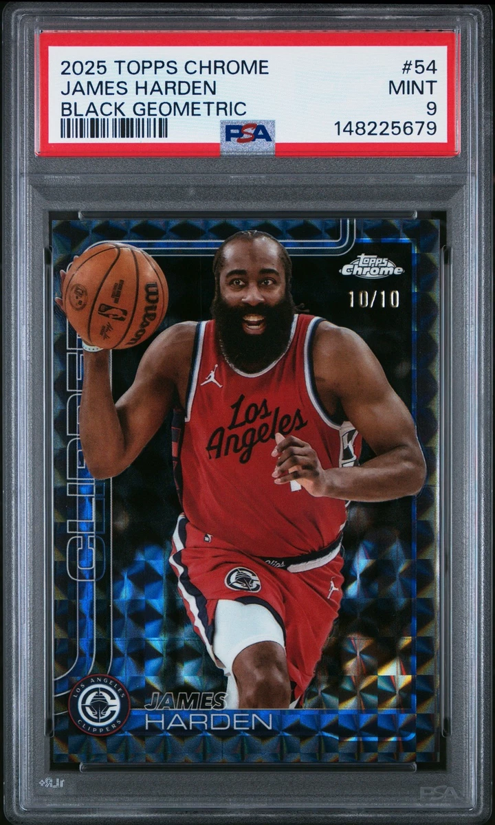 Topps James Harden Basketball Serial Numbered Sports Trading Cards